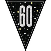Bannière fanions - GLITZ 60 - Noir - 9'